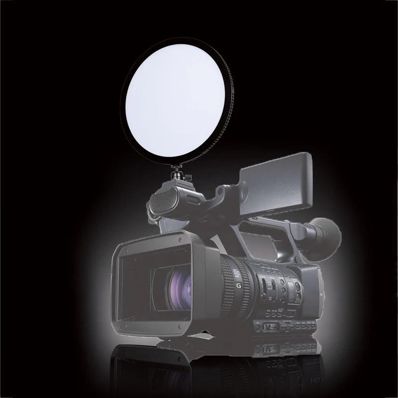 LS C-200RS Bi-Color LED Кольцо Света Профессиональный Затемнения Фотостудия Свет Комплект