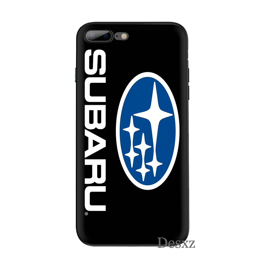 Чехол для мобильного телефона iPhone 11 Pro XR X XS Max iPhone 6 6S 7 8 Plus 5 5S SE Чехол Логотип Subaru сумка корпус