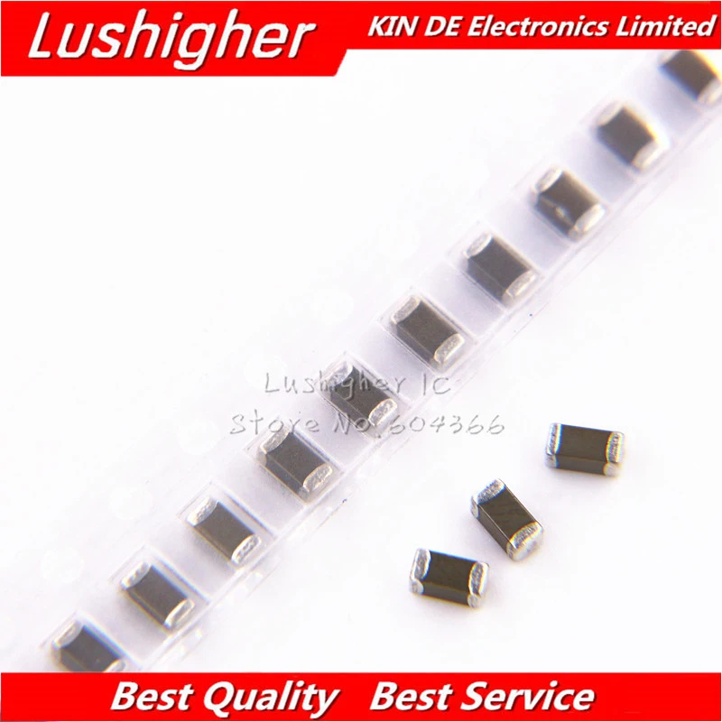 100 шт. 1206 10nF 103K 100V X7R ошибок 10% SMD Керамика конденсатор поверхностного монтажа 4.7NF 10NF