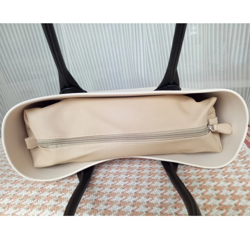 Женская сумка ведро черная силиконовая Классическая летняя 42 см|bolsa designer|women bucket