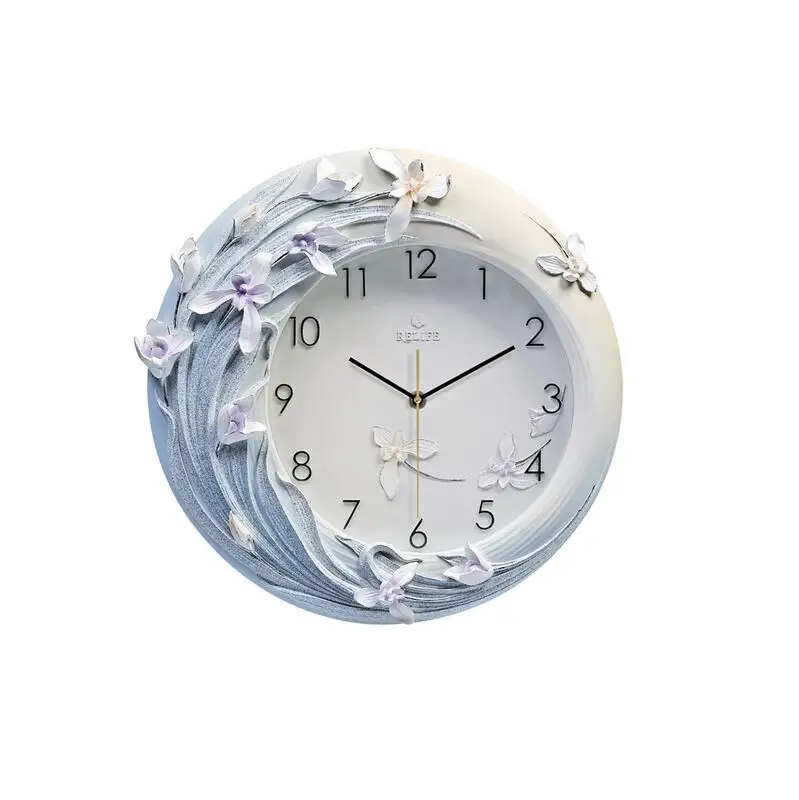 

3D художественные настенные часы для гостиной, креативные европейские современные дизайнерские часы с механизмом, настенные настольные ква...
