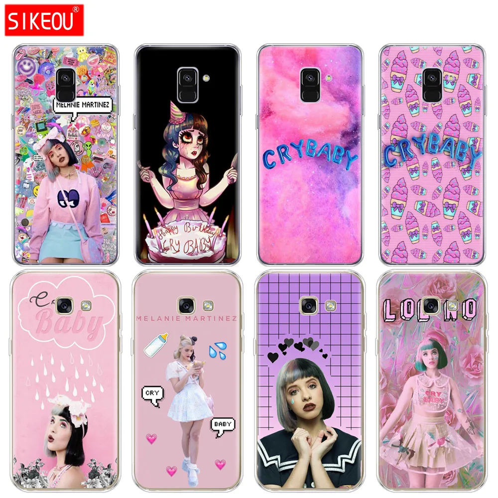 Силиконовый чехол для телефона Samsung Galaxy A8 2018 A3 A310 A5 A510 A7 2016 2017 melanie martinez cry
