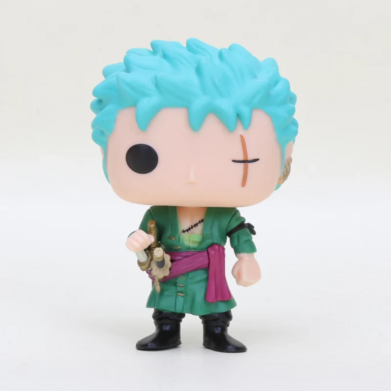 10 см Q Vision цельная фигурка игрушка Луффи Ace Law Chopper Nami Boa Zoro Franky игрушки