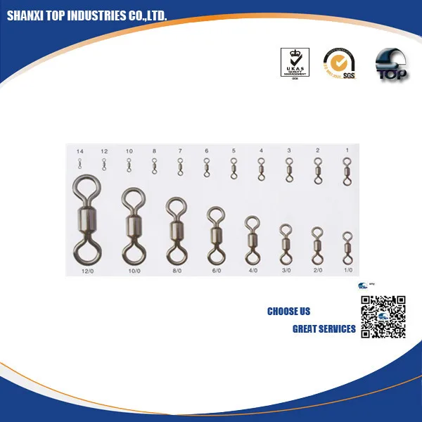 3000 шт. Высокое качество оптовая продажа Поворотная 1/0|rolling swivel|swivel rollingrolling swivels 3/0 |