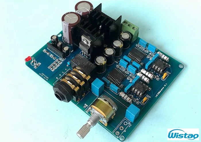 Сбалансированный усилитель для наушников IWISTAO Hi Fi TPA6120A2 AMP 16 ~ 600 Ом 750 МВт/300 6 35