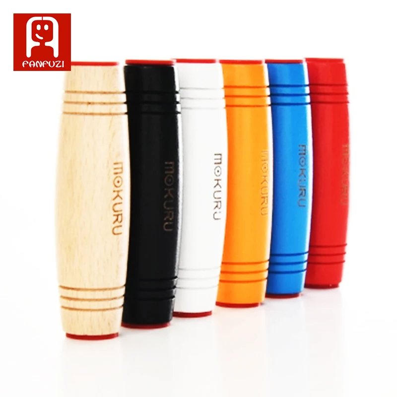 2018 hot sale Fidget Roller Stick Toy mokuru Wooden Rubber Toys Decompression for Children Adults | Игрушки и хобби