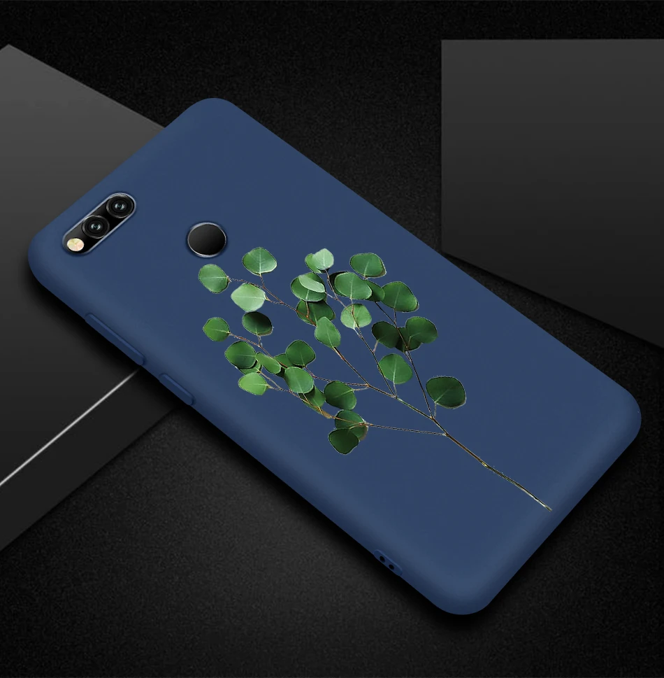 Мягкий силиконовый чехол для huawei Honor 7A Pro 7C 7X, матовый чехол для телефона s для Redmi 5 Plus 5A 6 6A Go, тонкий черный чехол