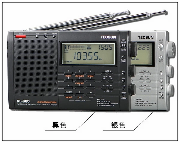 TECSUN PL 660 PLL AIR/FM/MW/LW/SW SSB SYNC PL660 RADIO|pll fm|fm pllair air |