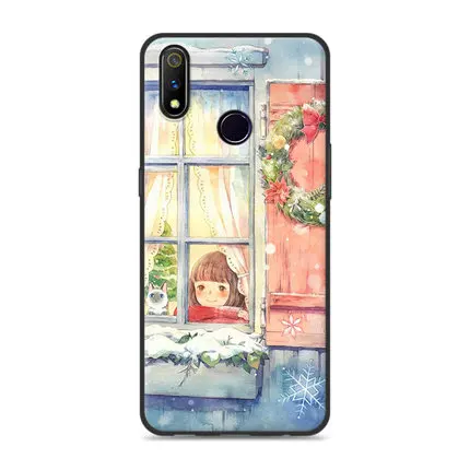 A17 6," Coque Fundas для OPPO Realme 3 pro Чехол seven girl цветок Мягкий Силиконовый ТПУ чехол для телефона Realme3 pro защитные чехлы - Цвет: A17