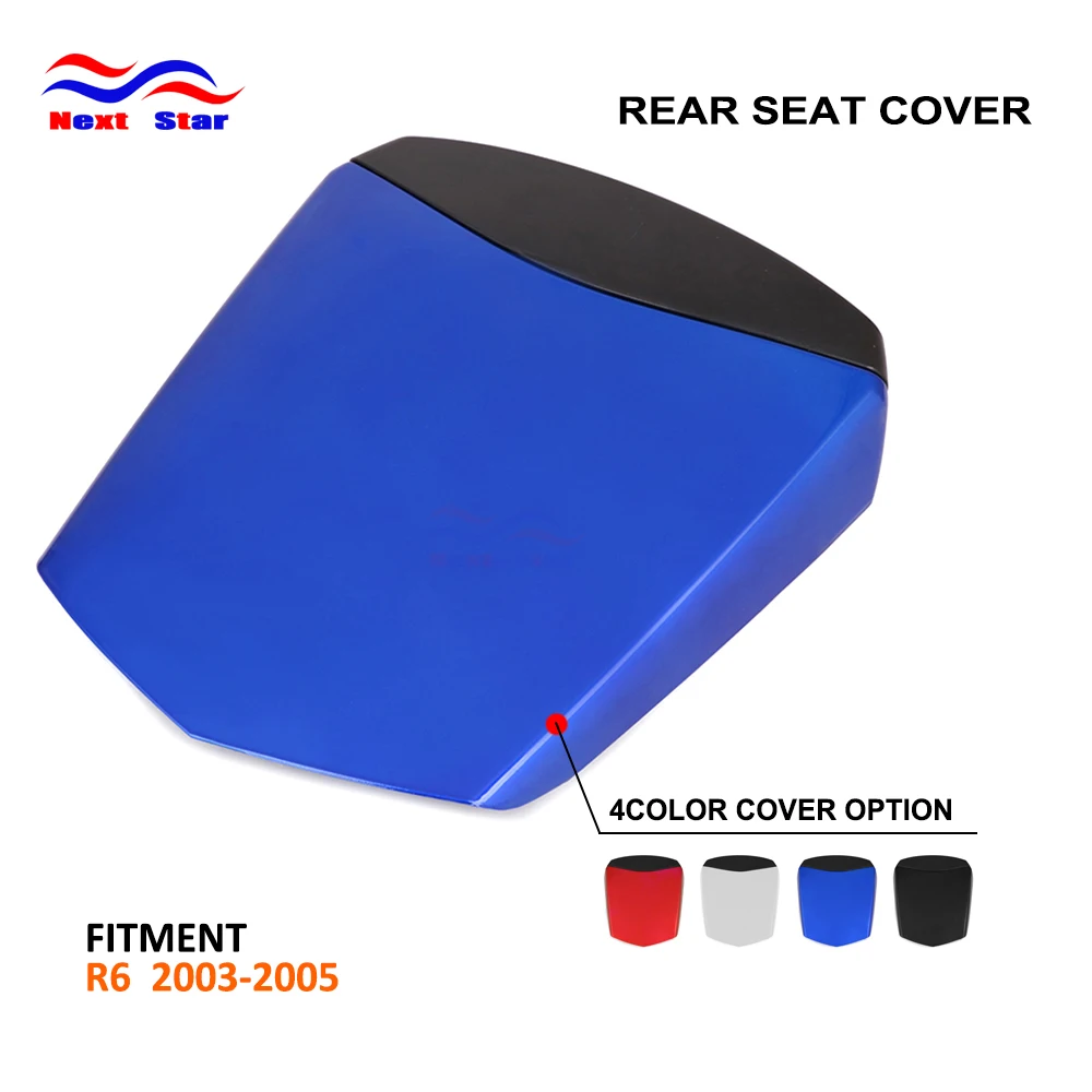 

Motorcycle Multi Color ABS Plastic Rear Seat Cover Cowl For YAMAHA R6 R 6 2003 2004 2005