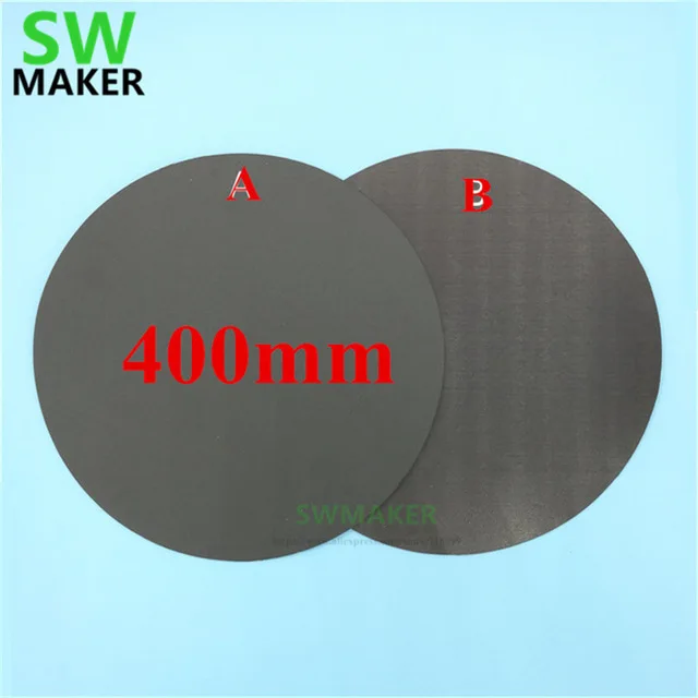 400 мм круглая магнитная клейкая лента для печати наклейка сборки FlexPlate A + B DIY