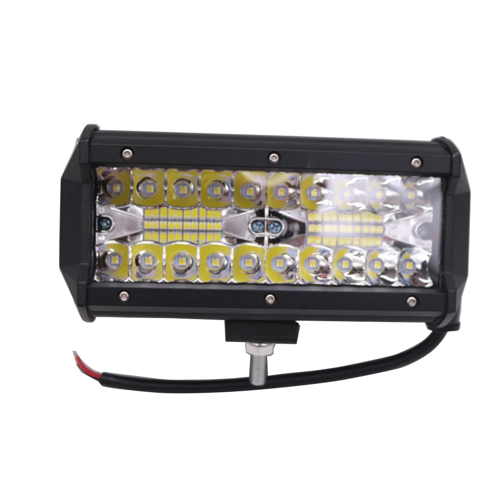 

TNOOG 7inch 120w Super Bright LED Light Bar Spot Flood Combo LED Lights Driving Lights Waterproof Led Work Fog Lights for Truck