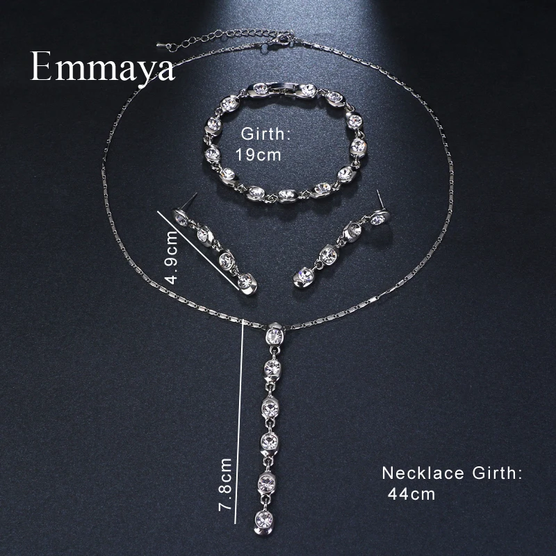 Emmaya Фирменные простые очаровательные геометрические ювелирные изделия