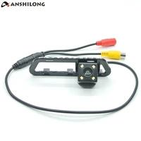 anshilong car rear view reverse camera with 4pcs led for nissan tiida 2011 2014