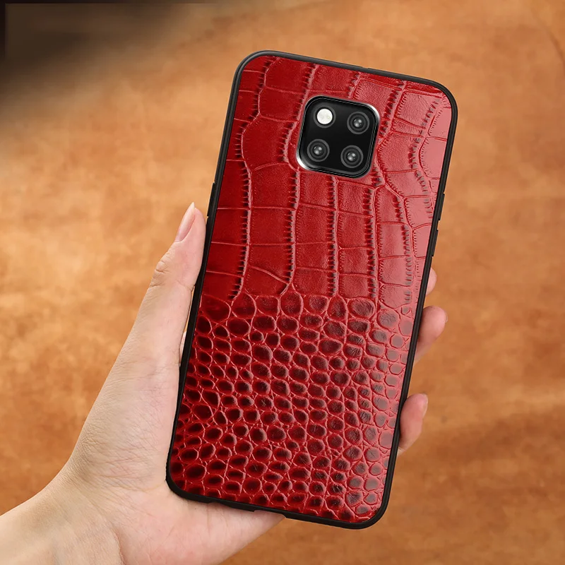 Чехол из натуральной кожи для HUAWEI mate 20 30 чехол P30 p20 p10 plus lite противоударные чехлы