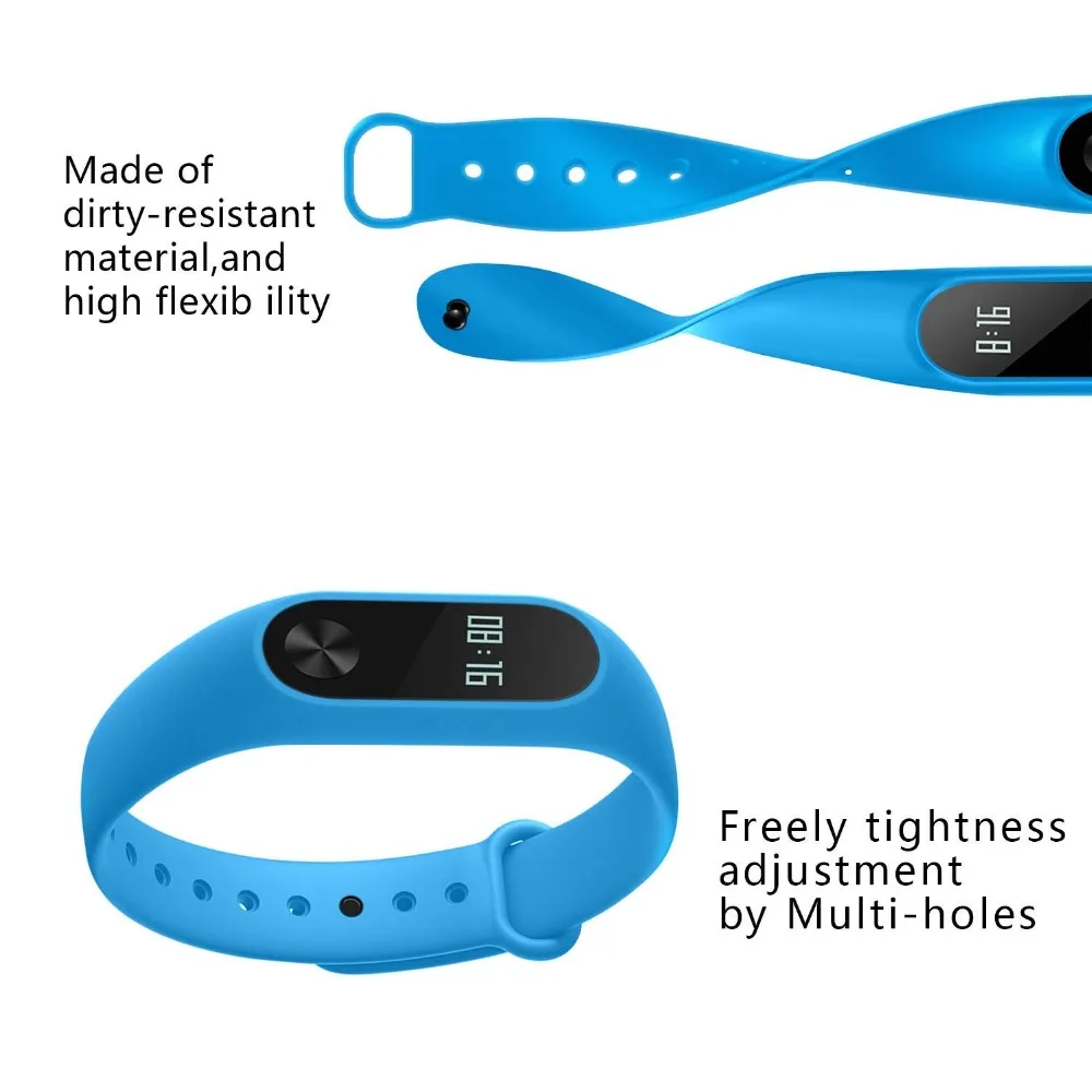 Ремешок для спортивных часов Часы для xiaomi mi Band 2 Силиконовый ремешок для xiaomi mi band 2 аксессуары браслет mi band 2 ремешок