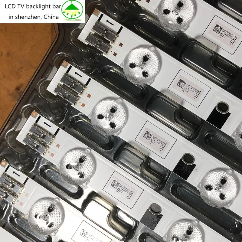 4 шт./партия светодиодный Подсветка полосы для SAMSUNG 3" BN96-24146A D1GE-320SC1-R3 32F-3535 светодиодный-40EA UE32EH5000KX 10 светодиодный s 580 мм