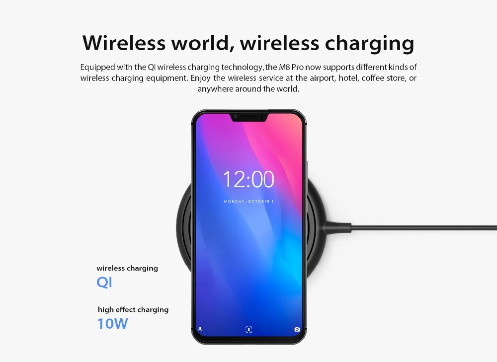Мобильный телефон Vernee M8 Pro с глобальной вернее экраном 6,2 дюйма, Восьмиядерный процессор, 6 ГБ ОЗУ, двойная камера AI, смартфон с быстрой зарядкой