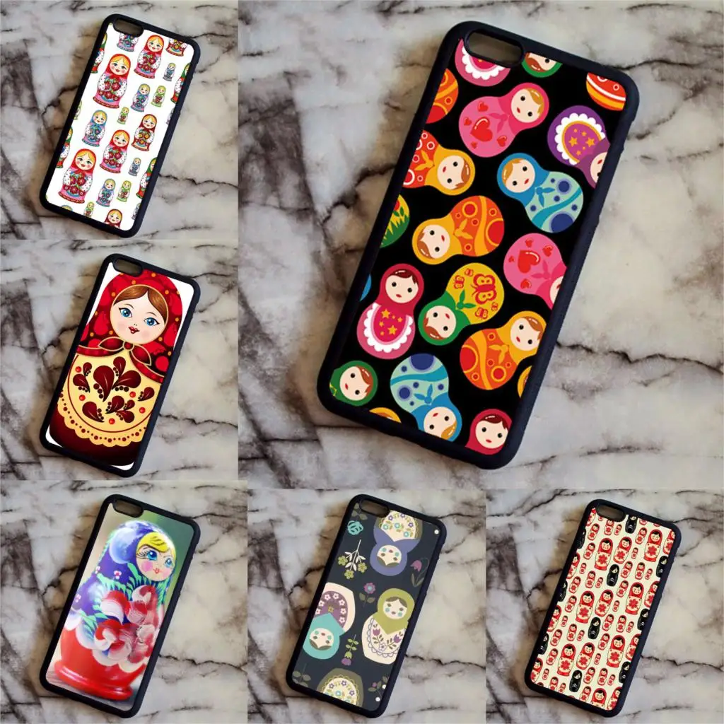 KETAOTAO Carino Bambole Russe Matriochkas чехлы для телефонов iPhone 6 7 8 Plus X Чехол Мягкий ТПУ резиновый