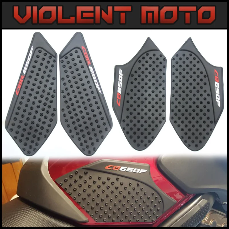 Для HONDA CBR650F CB650F 2014 2017 2016 2015 CB650 F протектором против скольжения Танк Pad Стикеры газа