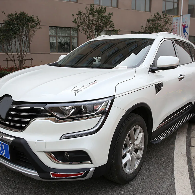 Автомобильная Налобная лампа наклейка для бровей Стайлинг Renault Koleos Samsung QM6