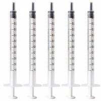 1ml syringe without needles use for industrial injection non sterile 50 pieces