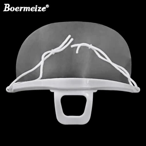 Прозрачная пластиковая маска для лица для чистящих средств, 10 шт., Перманентный макияж, принадлежности для татуировок и аксессуары, Экологичная татуировка