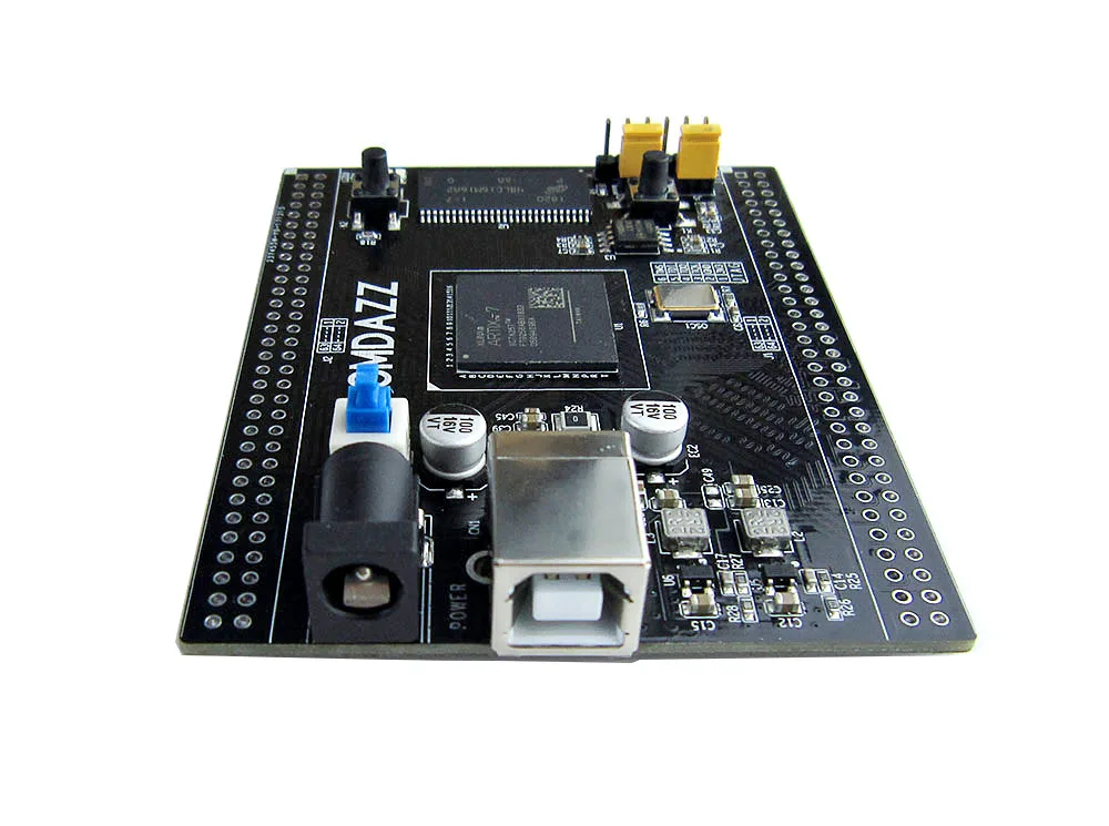 Макетная плата Xilinx FPGA Artix7 системная XC7A35T и расширения IO с 64 битной флеш памятью 32