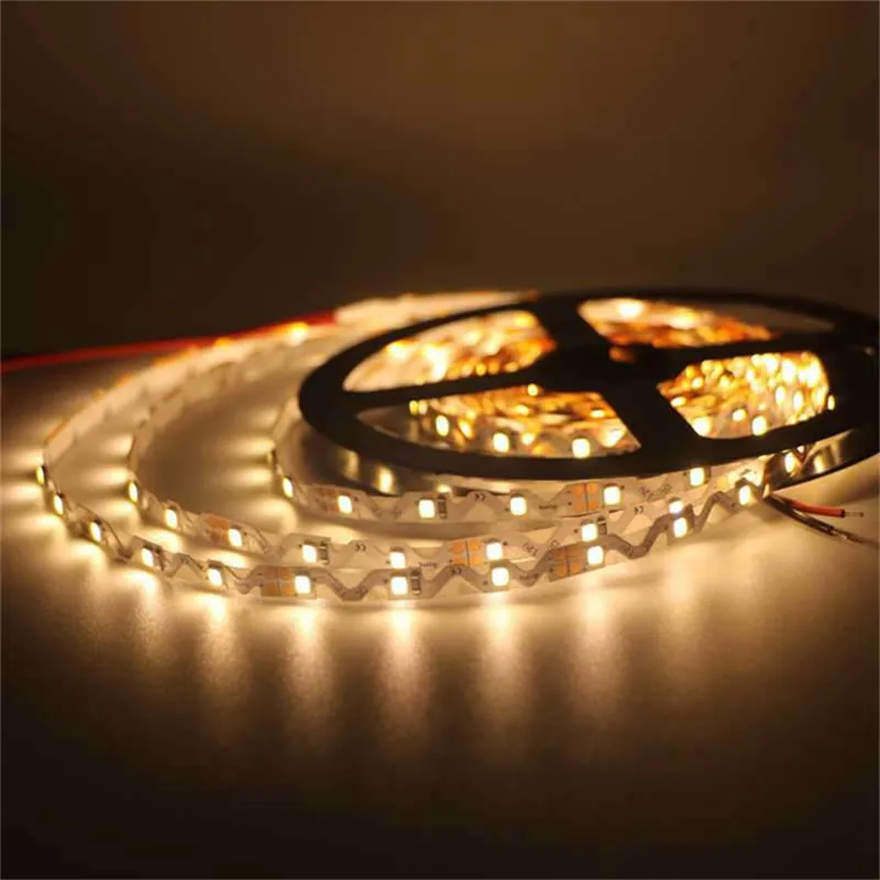 

5M/lot S Shape LED Strip Light 2835 SMD Flexible LED Light 60LED/m 5m for Free Angle Bending Channel Letter Flexible Strip 12V