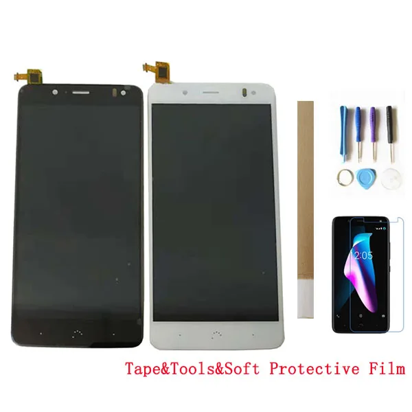 ЖК-дисплей 5 дюйма для BQ Aquaris V Plus с сенсорным сенсором дигитайзер в сборе