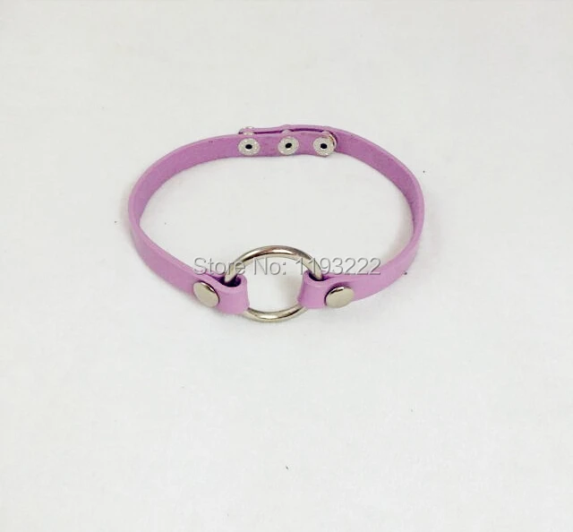 Женское Ожерелье чокер из натуральной кожи в стиле Харадзюку|collar necklace|leather