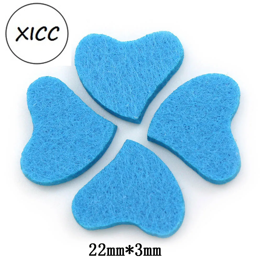XICC 3 мм толщиной 100 шт сердце Шерсть Войлок ручной работы ткань DIY ремесла для детей детский сад декор кукла Ручная работа полиэстер Швейные игрушки