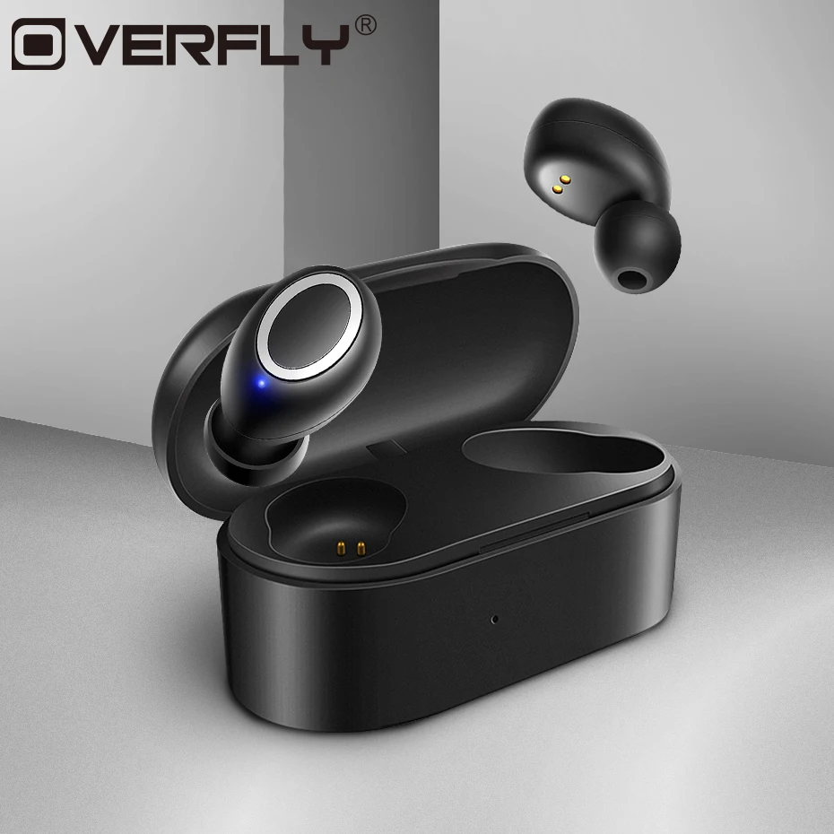 Overfly Mini TWS беспроводные Bluetooth наушники Xiaomi huawei стерео вкладыши спортивные с