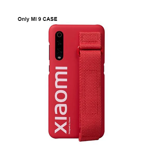 MI 9 Red Xiaomi mi 9 чехол уличный пояс стиль 9SE mi 9 SE подлинный mi бренд задняя крышка - Цвет: MI 9 Red