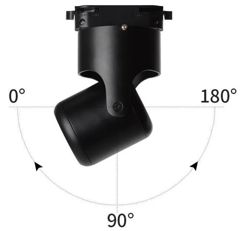 Точечный светильник 15 Вт 20 светодиодный потолочный поворот на 360 градусов