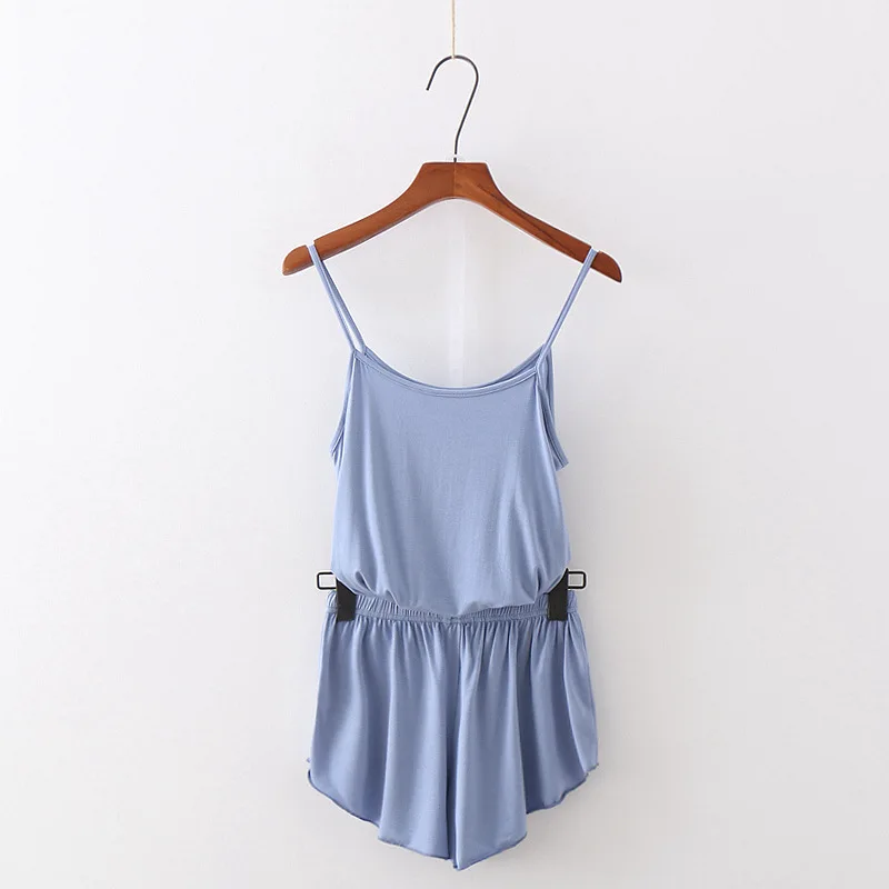 Daeyard Silk Pajamas For Women Summer Cami And Shorts 2Pcs Solid Pyjamas Sexy Lingerie Girls' Pijamas Sleepwear Casual Homewear