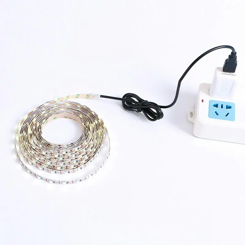 Светодиодный светильник SMD3528 с usb кабелем 5 В 50 см 1 м 2 3 4 м|led stripe light|tv background lightled strip