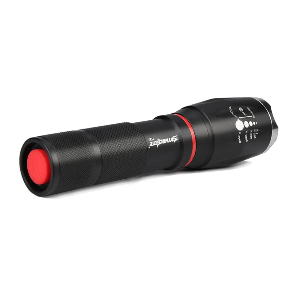 T125 COB+ T6 Супер яркий Телескопический Фокусировочный Фонарик светодиодный из алюминиевого сплава водонепроницаемый наружный походный фонарь