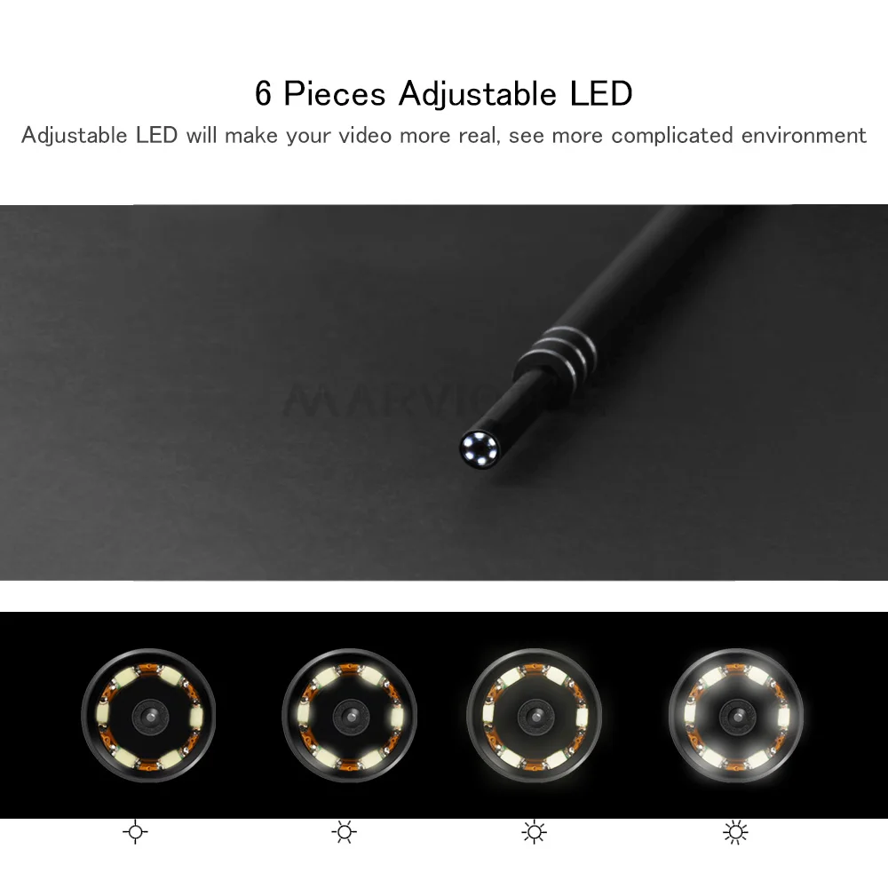 Эндоскоп для чистки ушей HD визуальный инструмент 3 в 1 многофункциональная Ушная