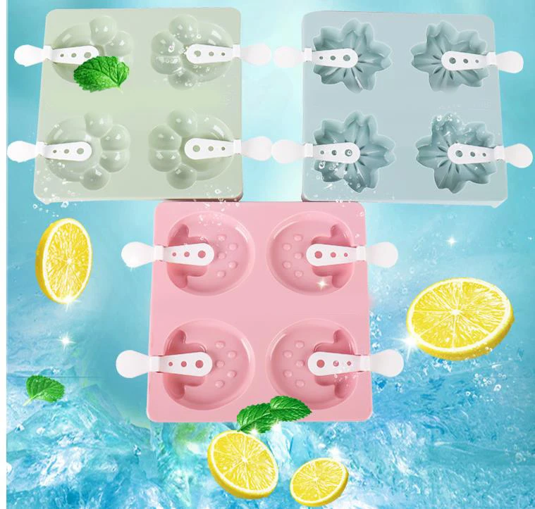 1 шт. форма для мороженого фруктовые кубики палочка приготовления еды пластик 3