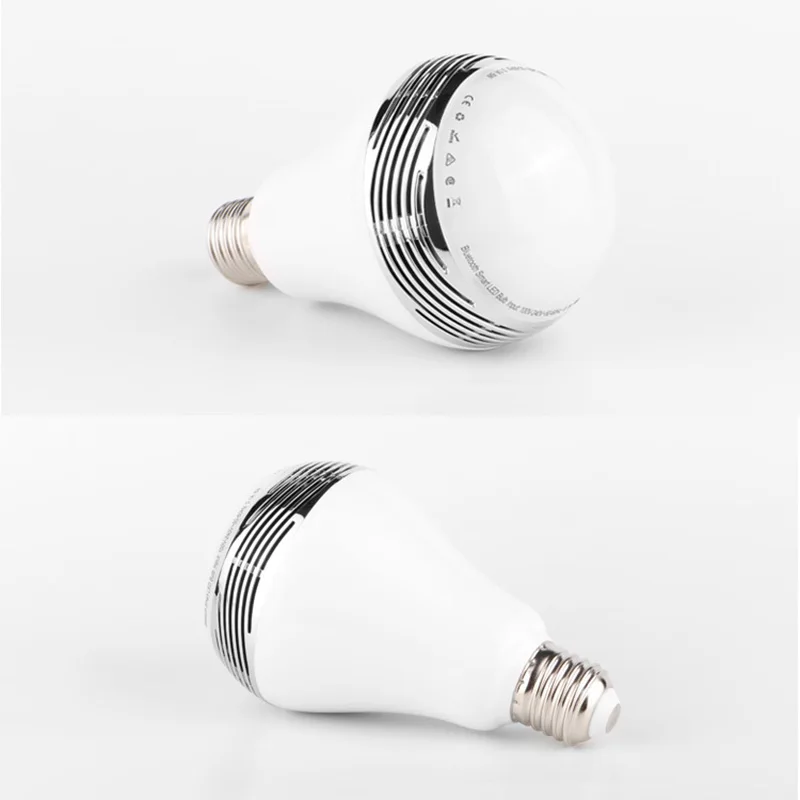 Мини беспроводной bluetooth динамик WIFI приложение Смарт лампочка колонки RGB сабвуфер