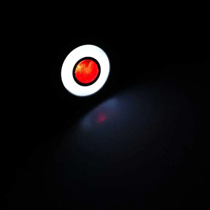 Надеясь 2X Led eagle eye двойной цветной номерной знак DRL задний фонарь angel болт led