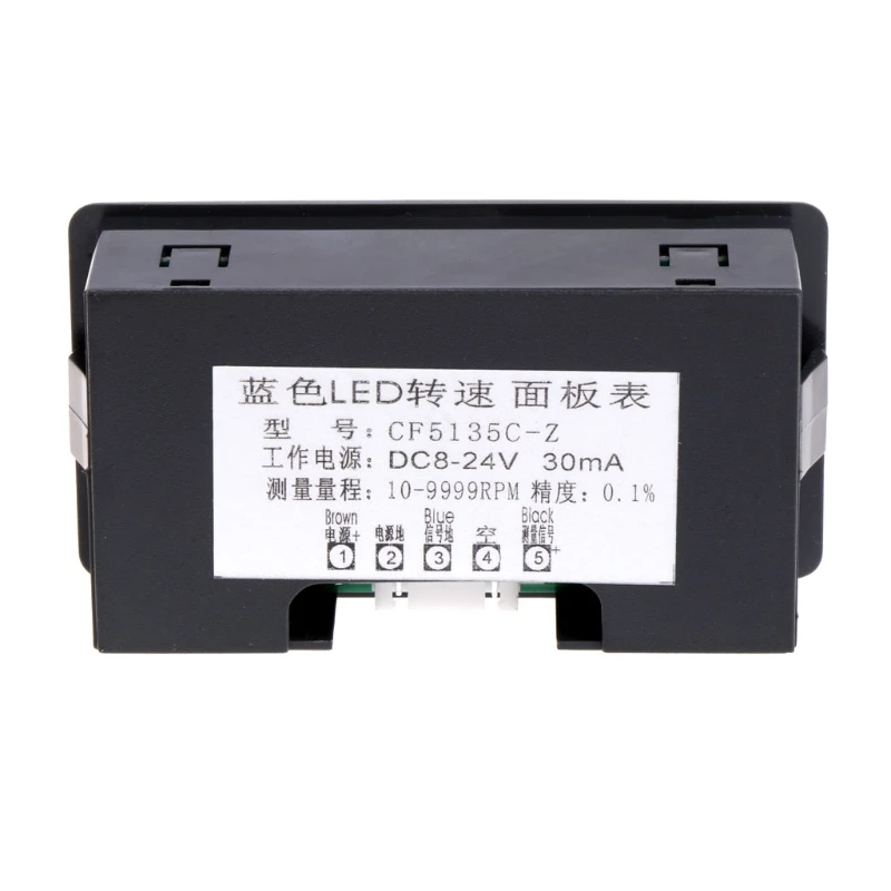 4 цифровой светодиодный Тахометр RPM измеритель скорости + датчик приближения NPN 12V