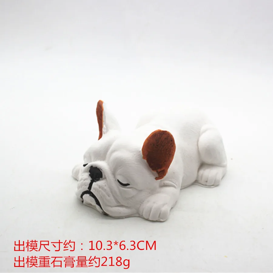 Новинка! 3D спящий бульдог щенок торт украшение выпечки шоколадные формы|Формы