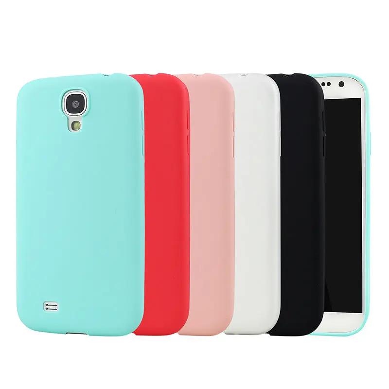 Phone Case For Samsung Galaxy S4 I9500 9500 Cover Silicone Luxury Ultra Thin Soft Cute Colors TPU Back | Мобильные телефоны и
