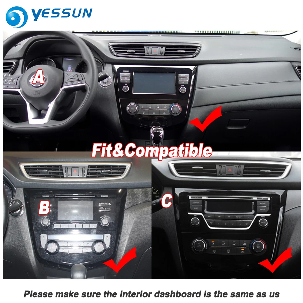 YESSUN 12,1 ''HD супер экран для Nissan Rogue 2013~ автомобильный радиоприемник Android Carplay gps Navi карты навигационная камера без CD DVD