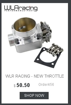 WLR RACING- корпус дроссельной заслонки 70 мм для HONDA B16 B18 D16 F22 B20 D/B/H/F EF EG EK DC2 H22 D15 D16 WLR6952