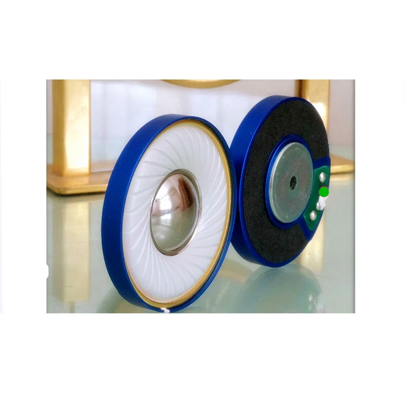 K100 32ohm HiFi Audiophile 50 мм наушники Драйвер блок монитор наушники громкоговоритель блок CNC флагман DIY - Цвет: 2 pieces
