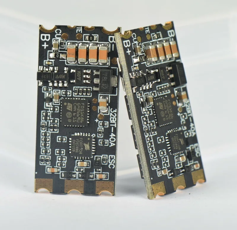 KM 40A 32bit blheli _ 32 ESC STM32F051 (3 6s) DSHOT 1200 встроенный RGB светодиодный фонарь для FPV гоночных