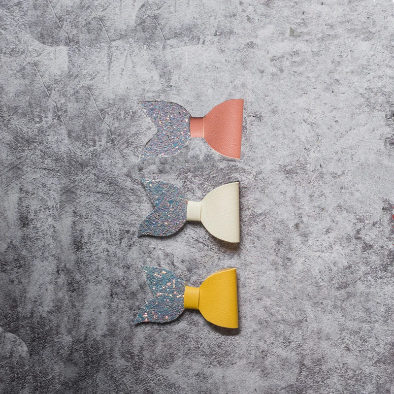 Искусственная кожа с металлическими клипсами европейские аксессуары для волос